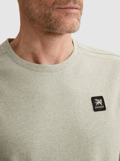 Vanguard T-Shirt Logo Melange Lichtgroen - 3XL,L,M,XL,XXL