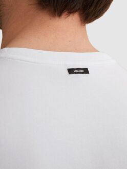 Vanguard T-Shirt Logo Wit - 3XL,L,M,XL,XXL
