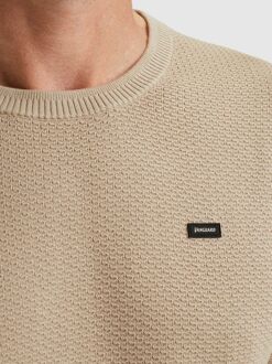 Vanguard T-Shirt Structuur Beige - M,XL,XXL