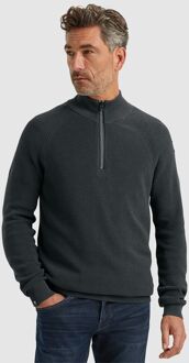 Vanguard Trui Half Zip Antraciet Grijs - XXL