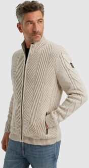 Vanguard Vest Wol Blend Ecru Beige - 3XL,XXL