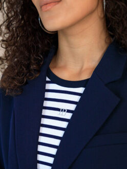 Vanida top stripe Ecru - 42