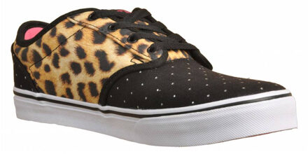 Vans Atwood Lace-Up Zwart Canvas Kinderslippers K2UDG6 - maat