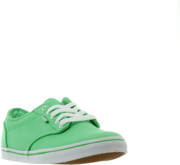Vans Atwood Low Top Lace-Up Groen Canvas Dames Plimsolls U4IATS