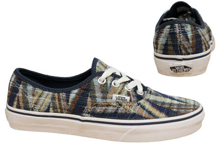 Vans Authentic Heren Trainers Unisex Veterschoenen Textiel 18BGY5 D10 Veelkleurig