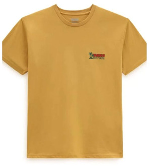 Vans Basis T-Shirt Vans , Yellow , Heren - Xl,Xs