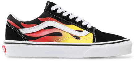 Vans Casual Textiel Sneakers Unisex Ronde Neus Vans , Multicolor , Heren - 44 1/2 Eu,43 Eu,45 Eu,42 EU