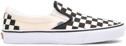 Vans Checkerboard Classic Slip-On Sneaker - Black / Off White - Maat 36.5