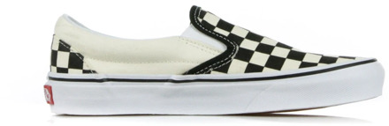 Vans Checkerboard Classic Slip-On Sneaker - Black / Off White - Maat 46