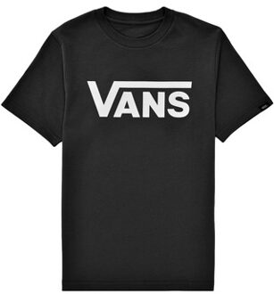 Vans Classic Boys Jongens T-shirt - Black/White - Maat L