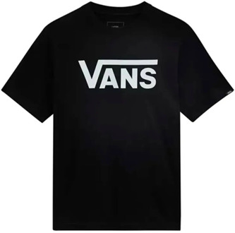 Vans Classic Boys Jongens T-shirt - Black/White - Maat XL