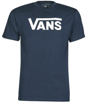 Vans Classic Heren T-shirt - Navy/White - Maat M