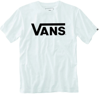 Vans Classic Sportshirt Heren - Maat S - White-Black