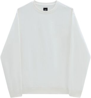 Vans Core Basic Crew Fleece Sweater Heren wit - XL