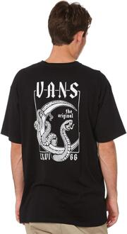Vans Crescent T-shirt voor heren in zwart - maat