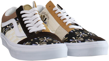 Vans Divine Energy Old Skool Patchwork Bruin Damesschoenen