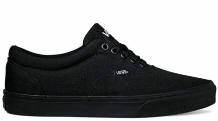 Vans Doheny Canvas Heren Sneakers - Black/Black - Maat 45