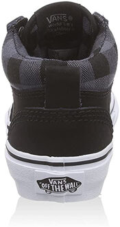 Vans Era Hi MTE Lace-Up Zwart Nubuck Leer Kinderslippers 302I2J Zwart/Nubuck - maat EU 32 / UK 13