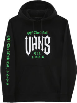 Vans Eyes in the dark hoodie black Zwart - M