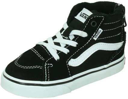 Vans Filmore Hi Zip Sneakers Junior zwart - wit - bruin - 24