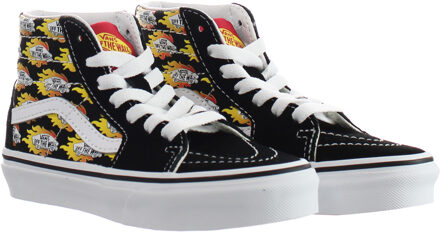 Vans Flame Logo Repeat SK8-Hi Zwart Kinderschoenen - maat EU 28.5 / UK 10.5