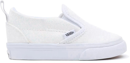 Vans Glitter Slip-on Sneakers Junior wit - 21