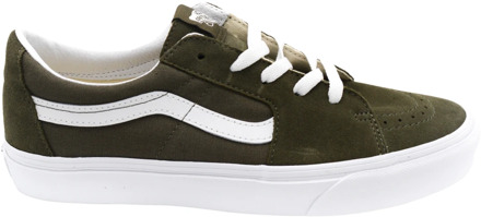 Vans Groene Sneakers voor Heren Vans , Green , Heren - 41 EU
