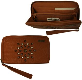 Vans Gypsy Portemonnee Dames Leren Pasjeshouder Bruin VX5K6KY A23