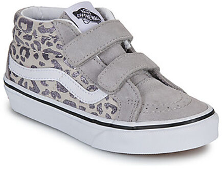Vans Hoge Sneakers Vans SK8-Mid Reissue V Leopard Glitter GRAY" Zilver - 27,28,29,30,31,33,34,27 1/2
