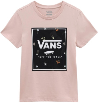 Vans Klassiek T-shirt Vans , Pink , Dames - 2XS