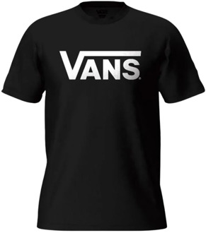 Vans Klassieke T-shirt in zwart en wit Vans , Black , Heren - Xl,L,M,S