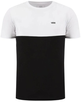 Vans Kleurblock T-shirt voor mannen Vans , Black , Heren - S