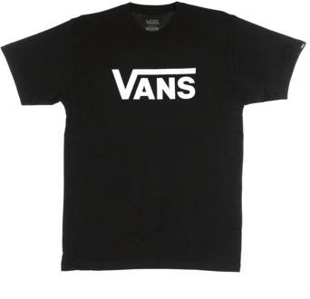 Vans Kliek Zwart/Wit T-Shirt voor Mannen Vans , Black , Heren - Xl,L,M,S,Xs