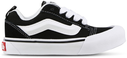 Vans Knu Skool Peuterschoenen - Zwart - Maat 32.5 - Leer Black