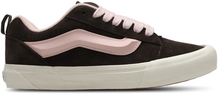 Vans Knu Skool Sneakers Dames - Bruin - Maat 36 - Suède Brown
