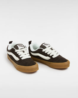 Vans Knu Skool Sneakers Donker Bruin