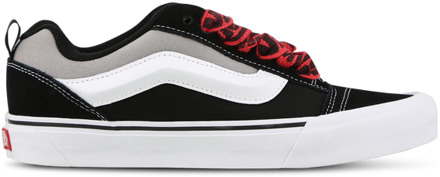 Vans Knu Skool Sneakers Heren - Zwart - Maat 40 - Suède Black