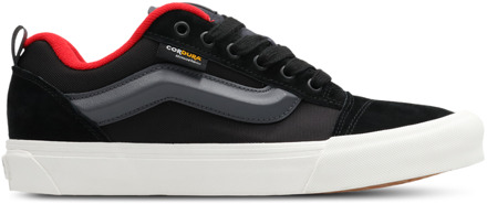 Vans Knu Skool Sneakers Heren - Zwart - Maat 42 - Canvas Black