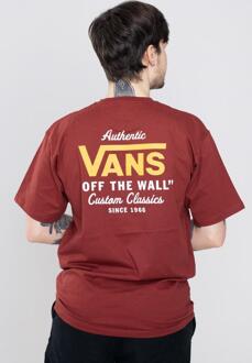 Vans MN HOLDER ST KLASSIEKE T-shirt Bordeaux Bourgogne