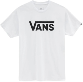 Vans Mn Vans Classic Heren T-shirt - White/Black - Maat XL