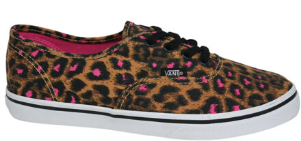 Vans Off The Wall Authentic Lo Pro Luipaardprint Kinderslippers IEBB4M B83A Veelkleurig