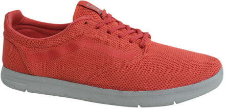 Vans Off The Wall Iso Textiel Trainers Kant Omhoog Koraal Rood Schoenen VHHZU0 B119C