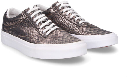 Vans Off The Wall Lace-Up Bruin Synthetisch Dames Plimsolls 38G1OF9