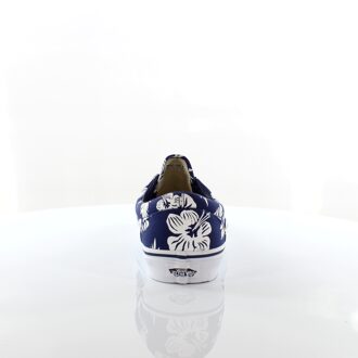 Vans Off The Wall MLX Tropicoco Blue Lace Up Heren Canvas Plimsolls W3CENA Blauw