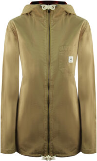 Vans Off The Wall Presto Full Zip Up Hooded Coat Damesjas V2Y3ELK X20A Bruin