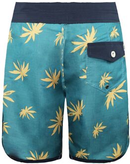 Vans Off The Wall Stretch Taille Bedrukt Blauw Heren Planetary Boardshort VN 00QL0D4