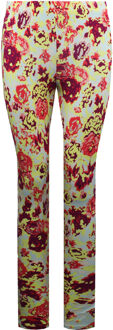 Vans Off The Wall Stretch Taille Printed Flowers Womens Leggings VN0YBNCVA Veelkleurig - XS