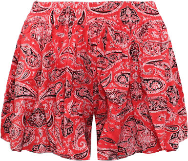 Vans Off The Wall Stretch Waist Freja Paisley Bittersweet Skort VVWYCQE Rood