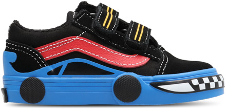 Vans Old Skool Babyschoenen - Zwart - Maat 23.5 - Canvas Black