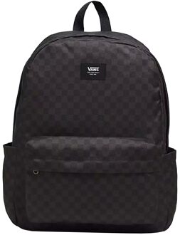 Vans Old Skool Check Backpack black/charcoal Grijs - H 42.5 x B 32 x D 12